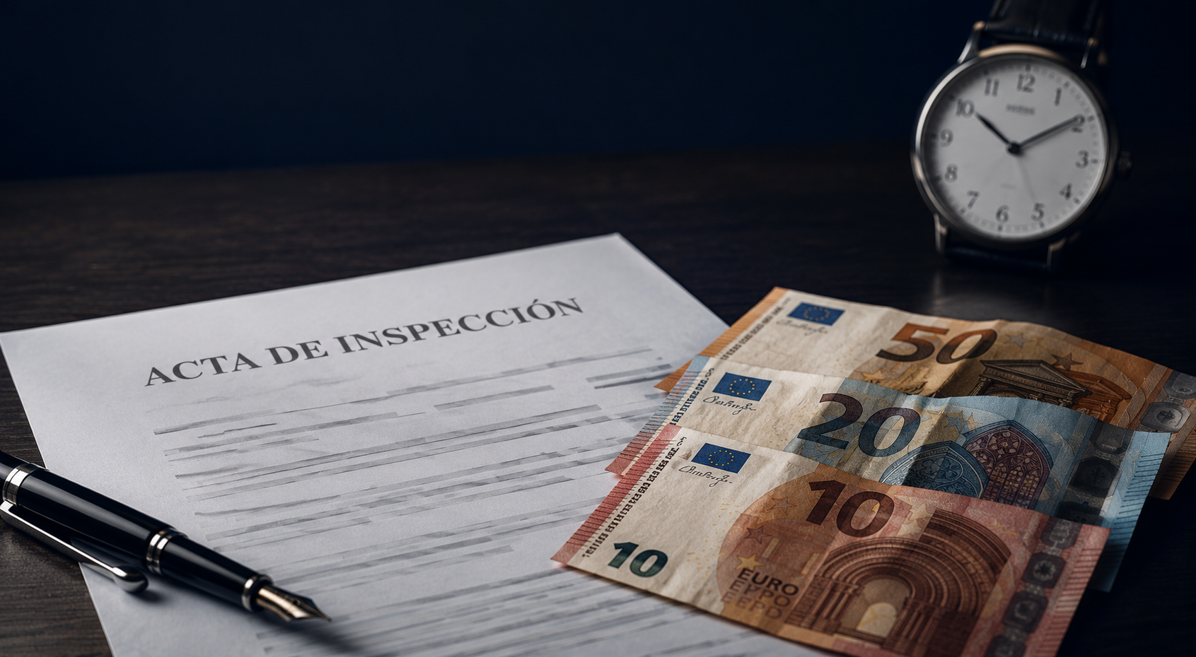 Artículo sobre multas por no tener control horario en 2026 y sanciones LISOS