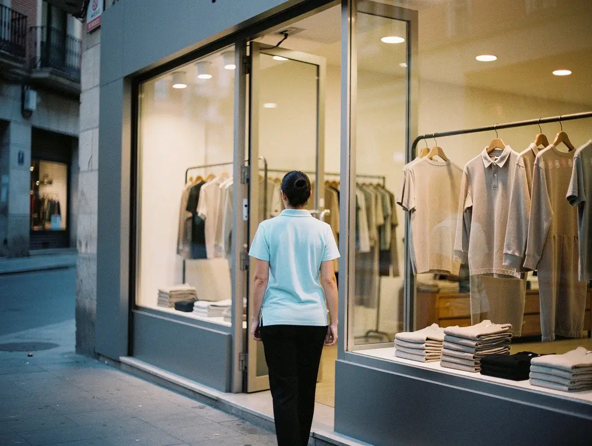 Registro de jornada para comercio: tienda en calle comercial | Geornada